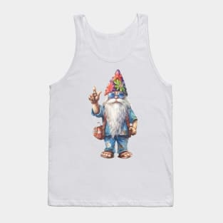 Hippie Gnome #4 Tank Top